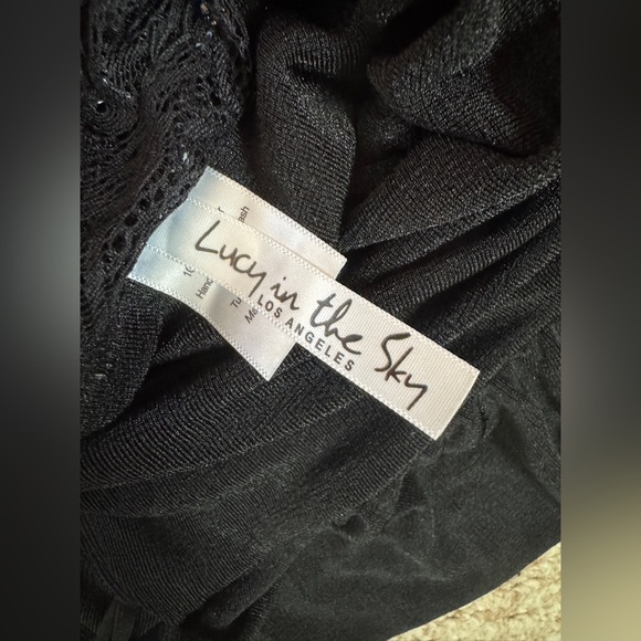 Lucy in the Sky Black Textured Dress Size XS. E81 - Picture 12 of 12
